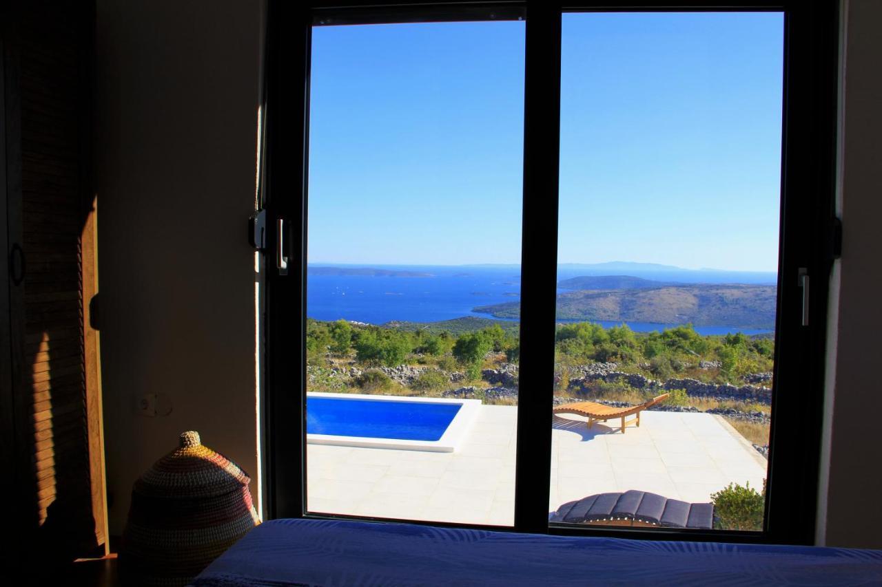 Villa Zlatno Sunce In The Hills Near Trogir Vrsine Zewnętrze zdjęcie