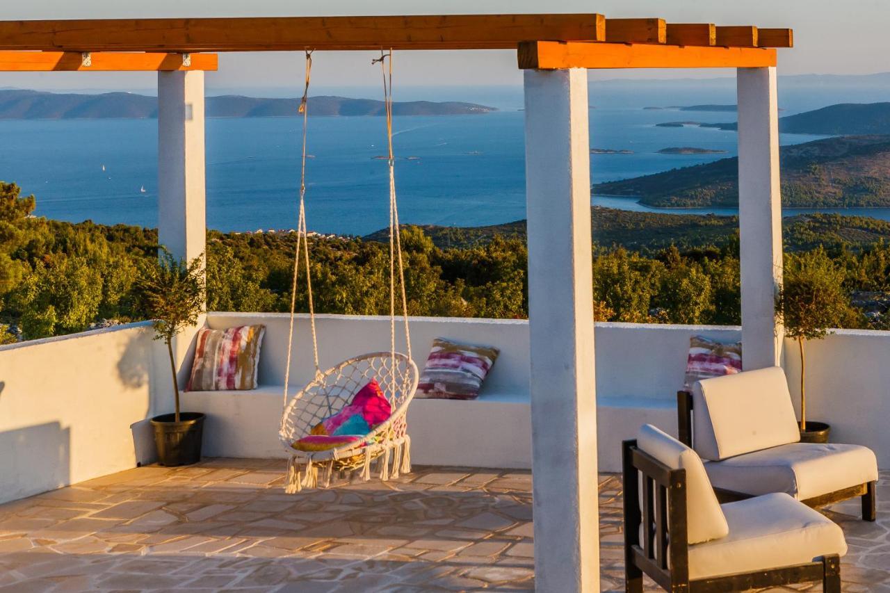 Villa Zlatno Sunce In The Hills Near Trogir Vrsine Zewnętrze zdjęcie